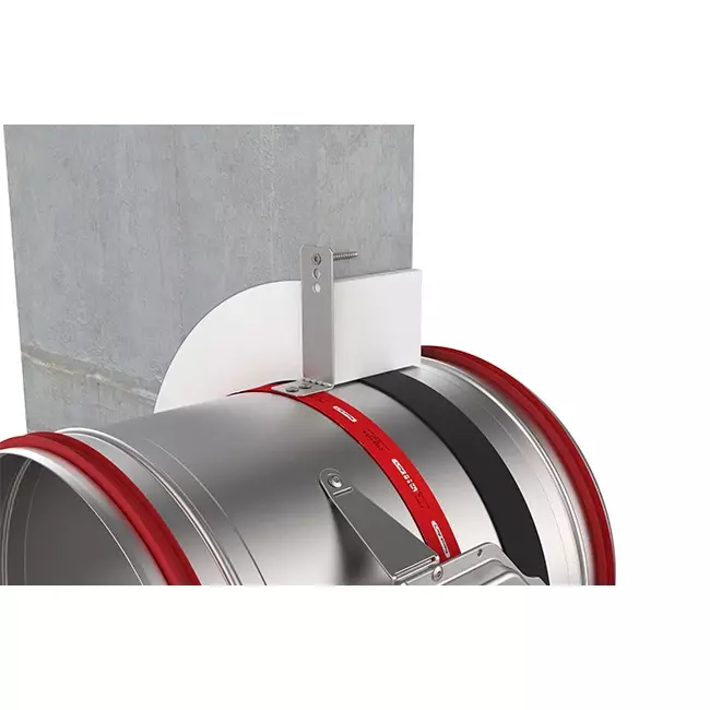 Fire damper round 100 mm servo motor 24V - E-FDC25 D100 M24 S