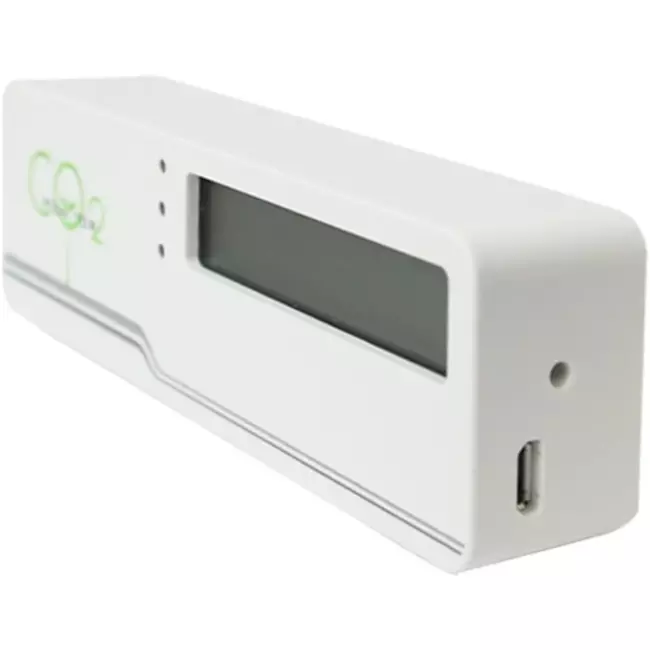 CO2 Meter - Compact Air Indicator with Temperature Display