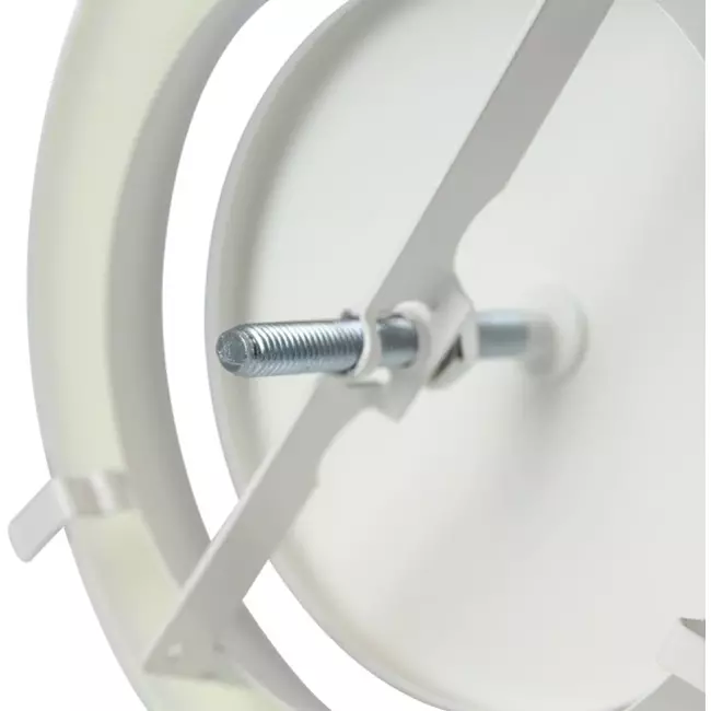 Ventilation extraction valves metal Ø 200 mm RAL 9010h RAL 9010 clamping springs - DVSC200