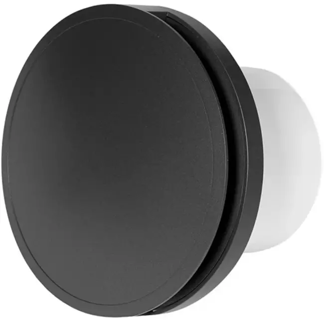 Bathroom extractor fan round Ø 125 mm antraciet - design EAT125A