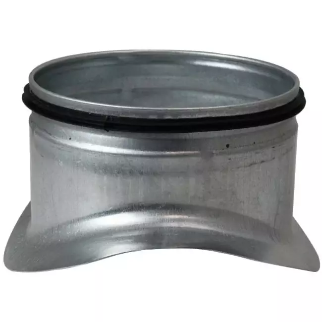 Saddle for spiral duct Ø 150/160mm - 160mm (90°) - Galvanised