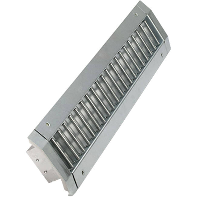 Duct grille double adjustable 825x75mm for duct 160 to 400mm - DGS-DB825x75