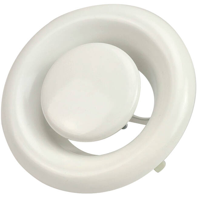 Air exhaust valve 160mm with metal springs - DVS-C160 RAL9010