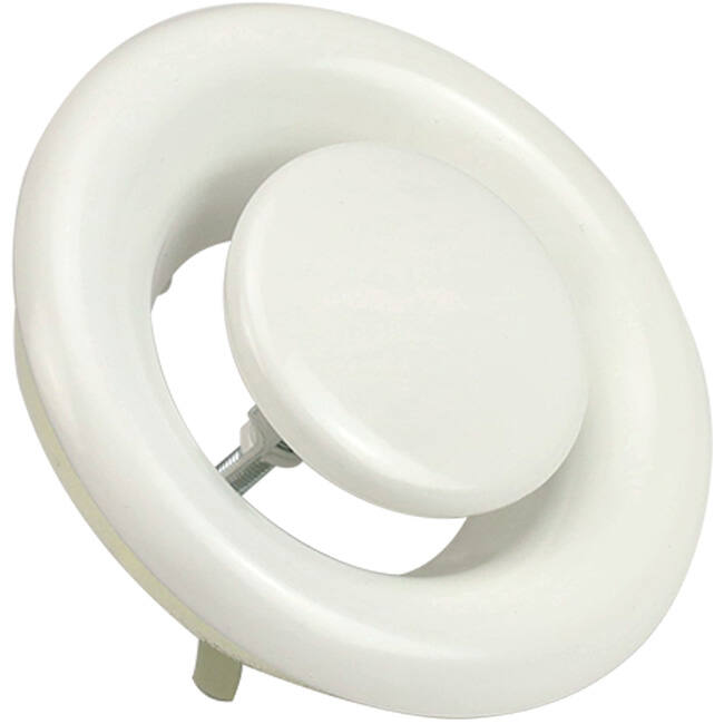 Air exhaust valve 160mm with metal springs - DVS-C160 RAL9010