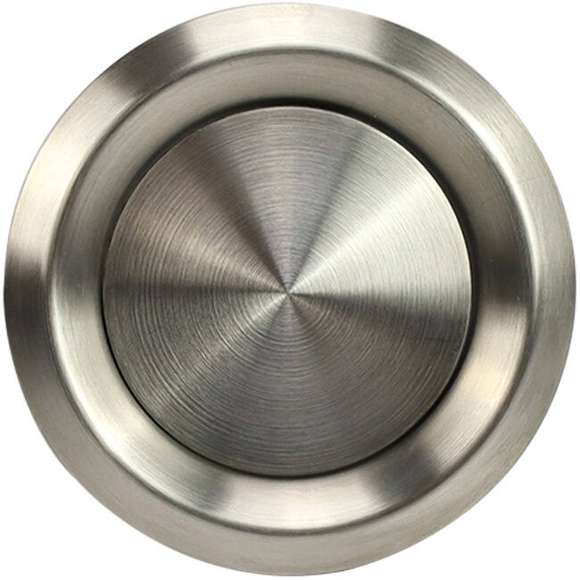 Stainless steel ventilation valve 100mm exhaust and supply with friction springs - DVI-C100