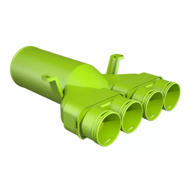 Ubbink Air Excellent 23C valve adapter 125 4x180°
