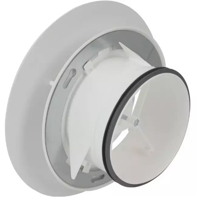 Imaginair RLV big Ø 125 mm supply and exhaust air valve - mounting springs - white
