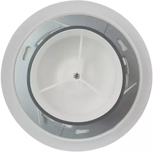 Imaginair RLV big Ø 125 mm supply and exhaust air valve - mounting springs - white