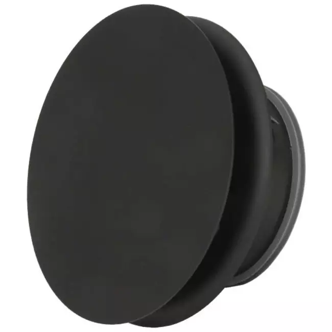 Imaginair RLV Ø 125 mm supply and exhaust air valve - mounting springs - black