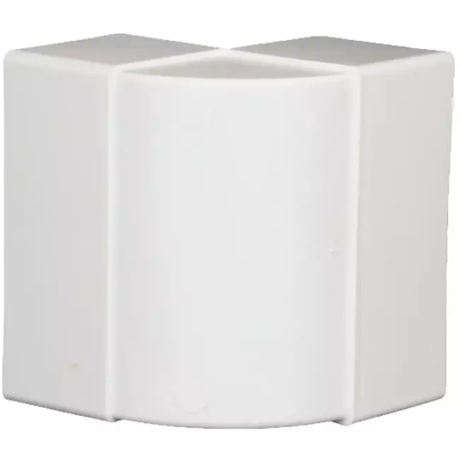 Rectangular plastic vertical 90° bend 110 x 55 - KLV.