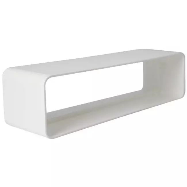 Rectangular plastic connector 220 x 55mm - KS25