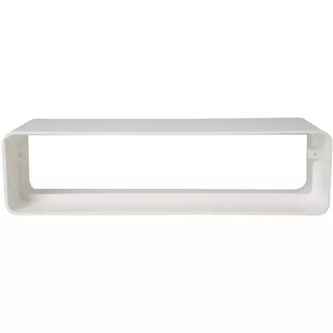 Rectangular plastic connector 220 x 55mm - KS25