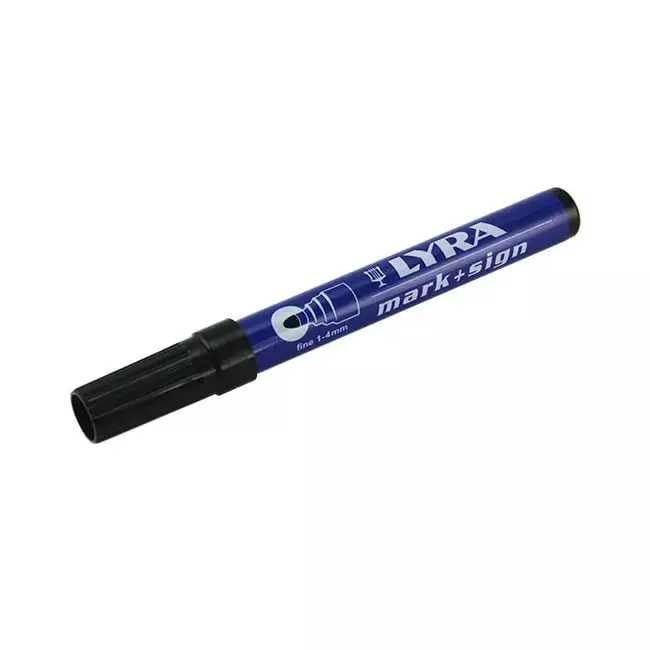 Brand ink pen waterproof black 1-4 mm (fine)