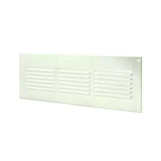 Metal ventilation grille rectangular 300x100 zinc - MR3010ZN
