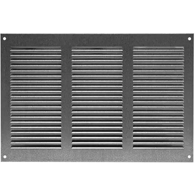 Metal grille 300x200mm zinc - MR3020Zn