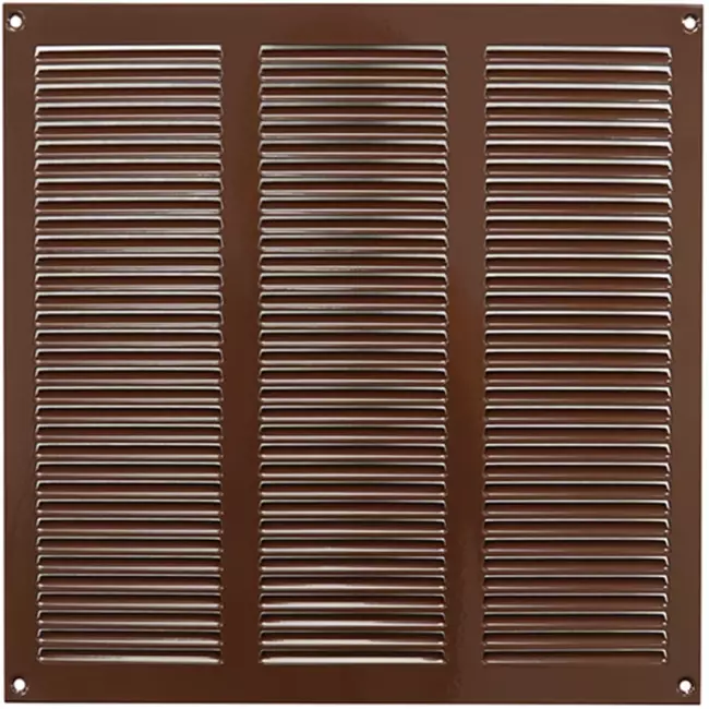 Metal grille 300x300mm brown - MR3030B