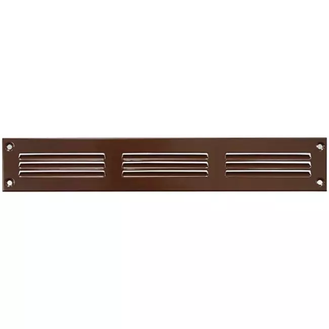 Metal grille 300x50mm brown - MR305B