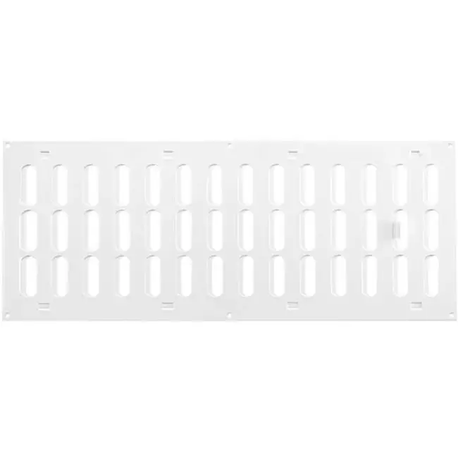 Adjustable metal slot diffuser 500x200 white - MR5020R - RAL9016