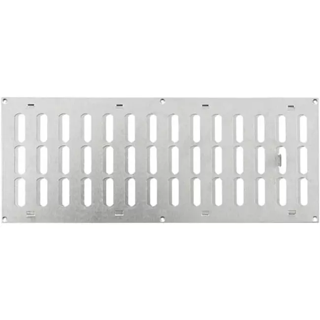 Adjustable metal slot diffuser 500x200 galvinized - MR5020RZn