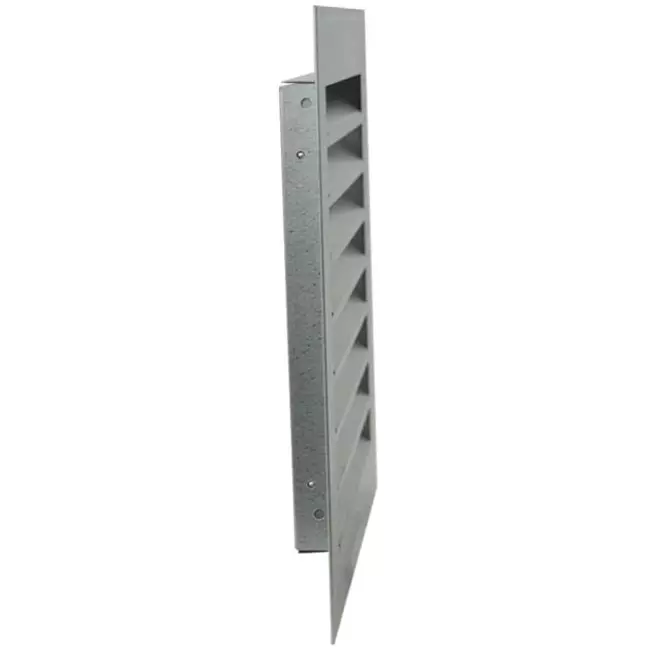 Metal grille industrial 200x200mm zinc - MRF2020Zn