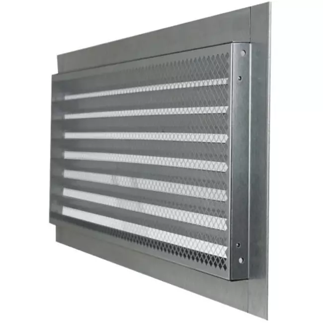 Metal grille industrial 500x200mm zinc - MRF5020Zn