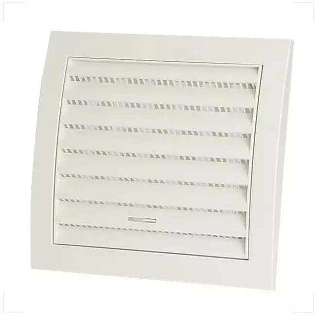 Wall grille adjustable 150x150 white - N10R