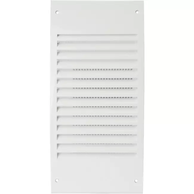 Wall grille 300x140 mm white - N30