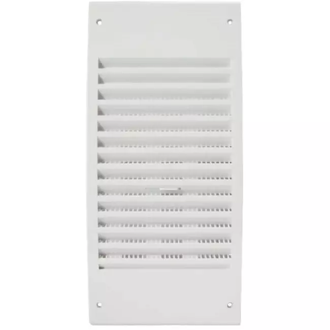 Wall grille Adjustable 300x140 mm white - N30R