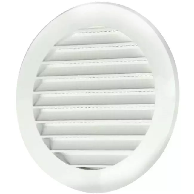 Vane grille diameter: 125mm white - VR125