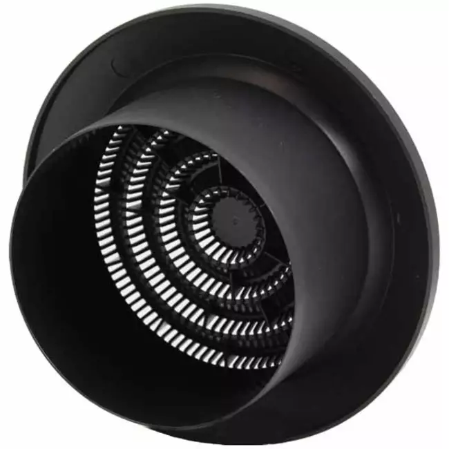Round ventilation grille Ø100 mm anthracite - NGA100A