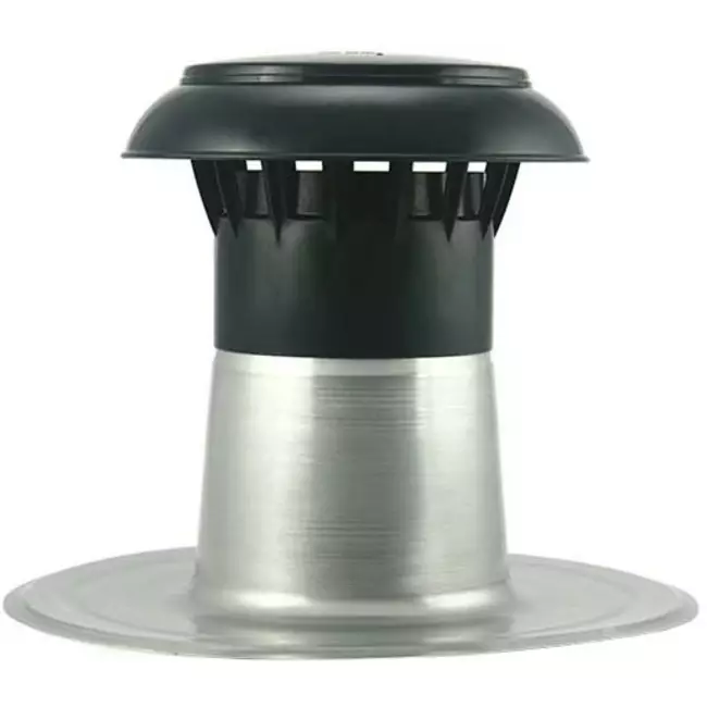 Ventilation roof slab with plastic cap Ø 150-160mm