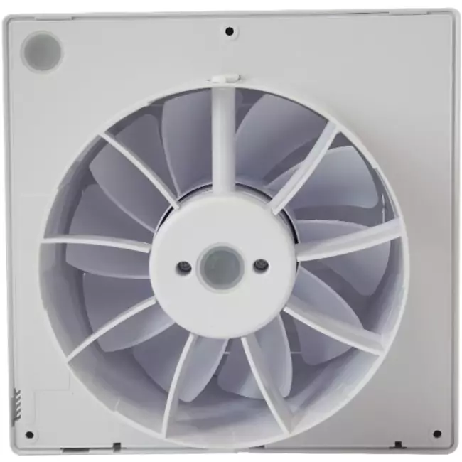 Bathroom extractor fan Ø 150 mm white - pRestige 150 ZG MS