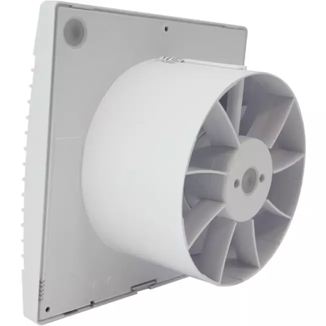 Bathroom extractor fan Ø 150 mm white - pRestige 150 ZG MS