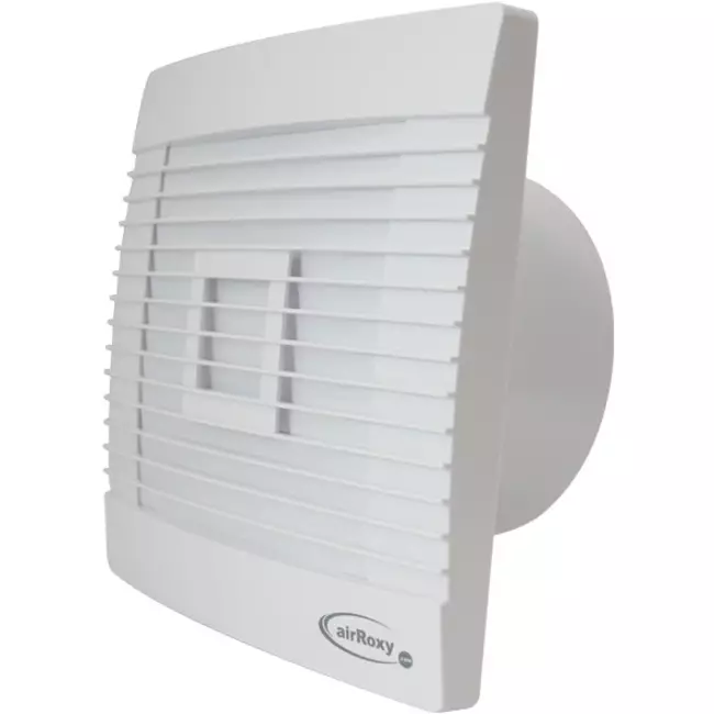 Bathroom extractor fan Ø 150 mm white - pRestige 150 ZG MS