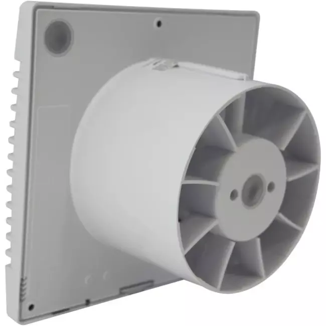 Bathroom extractor fan white - Ø 100 mm (pRim100S)