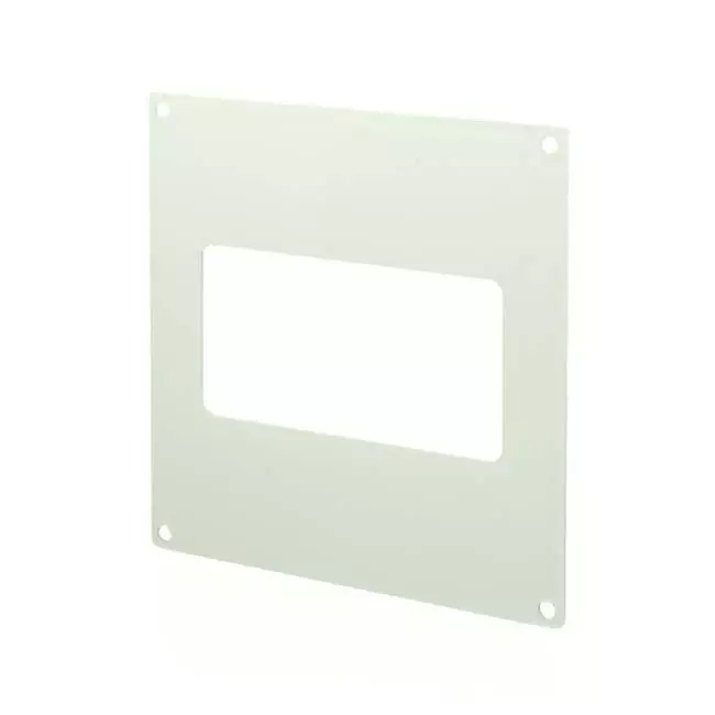 Rectangular plastic wall flange 110 X 55mm - KF