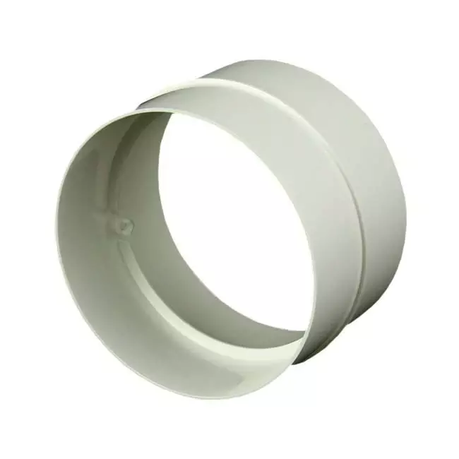 Round plastic connector diameter: 125mm - AS125