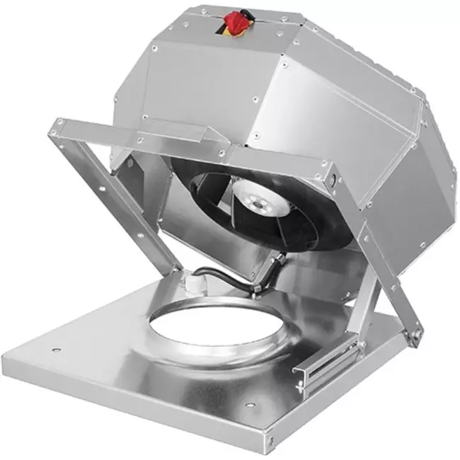 Roof fan vertical metal - DVA 190 EC O RK 01