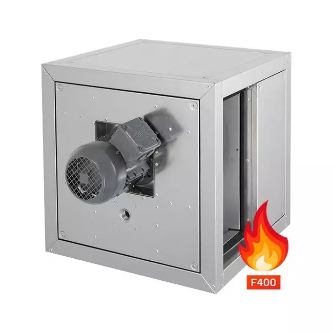 Box fan flue gas with linear flow - MPC 225 D2 F4 TI30