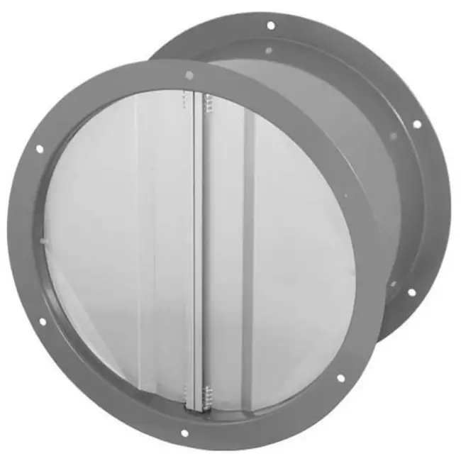 Ruck® Non-return valve for axial fans horizontal 630 mm - RVK H 630