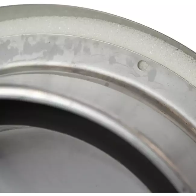 Stainless steel ventilation extraction valve Ø 125 mm with fixing collar - DVS125Y/1