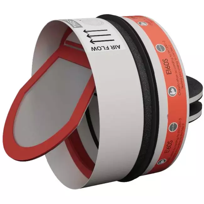 Fire damper round 200 smoke and fire-resistant (butterfly valve) SC60-COSMO-200