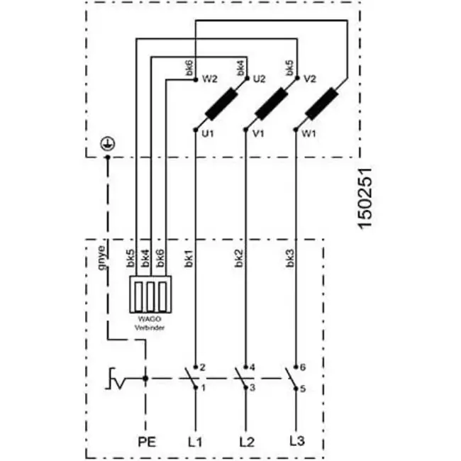 Roof fan flue gas outlet horizontal - DHN 225 D2 F4 30