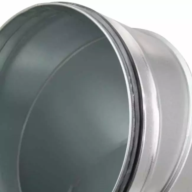 Round spiral bend 90° Ø 315mm for spiral duct
