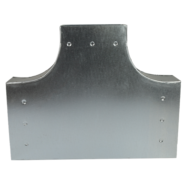 T-piece 90 degrees 300x80 - 300x80 for flue pipe