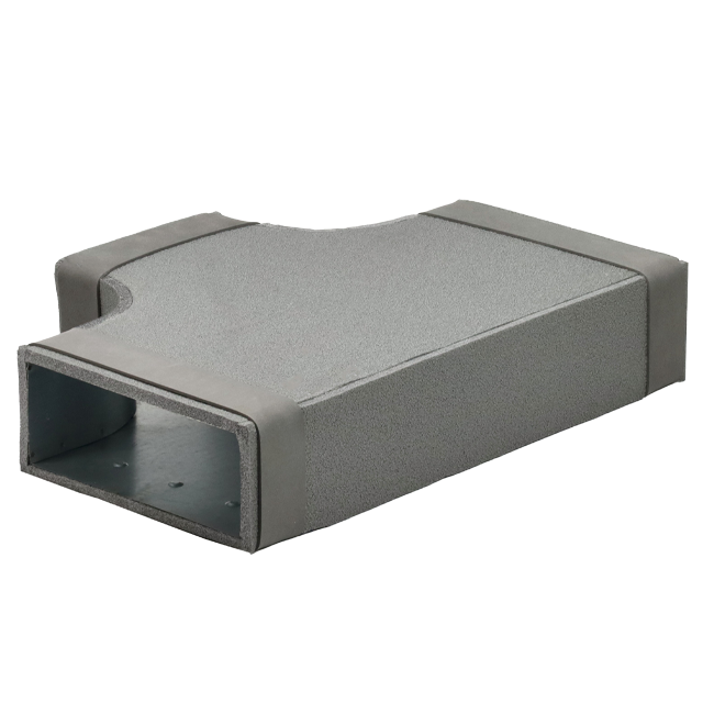 Thermoduct T-piece 90 degrees 220x80 - 220x80 for flue pipe
