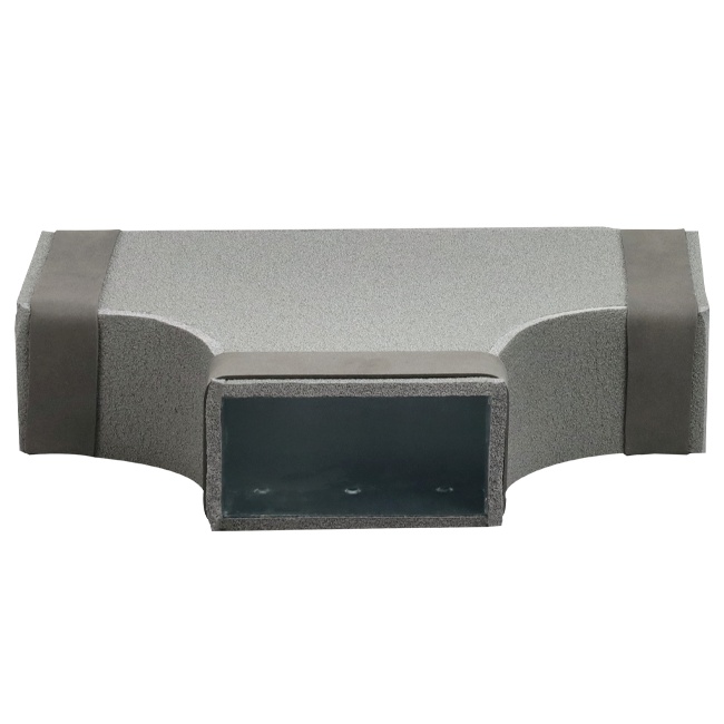 Thermoduct T-piece 90 degrees 300x80 - 220x80 for ducting