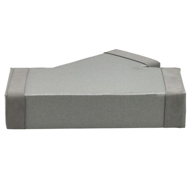 Thermoduct T-piece 45 degrees 220x80 - 170x80 for ducting