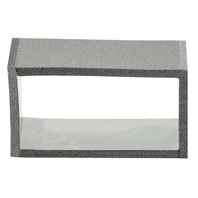 Thermoduct connection piece, 220x80 mm, L=100 mm