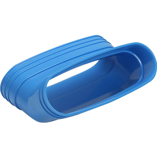Wavin Ventiza Elbow 45 degrees PVC oval 235x80 mm vertical M/M